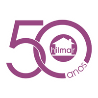 logo 50 anos administradora de condominios Hilmar